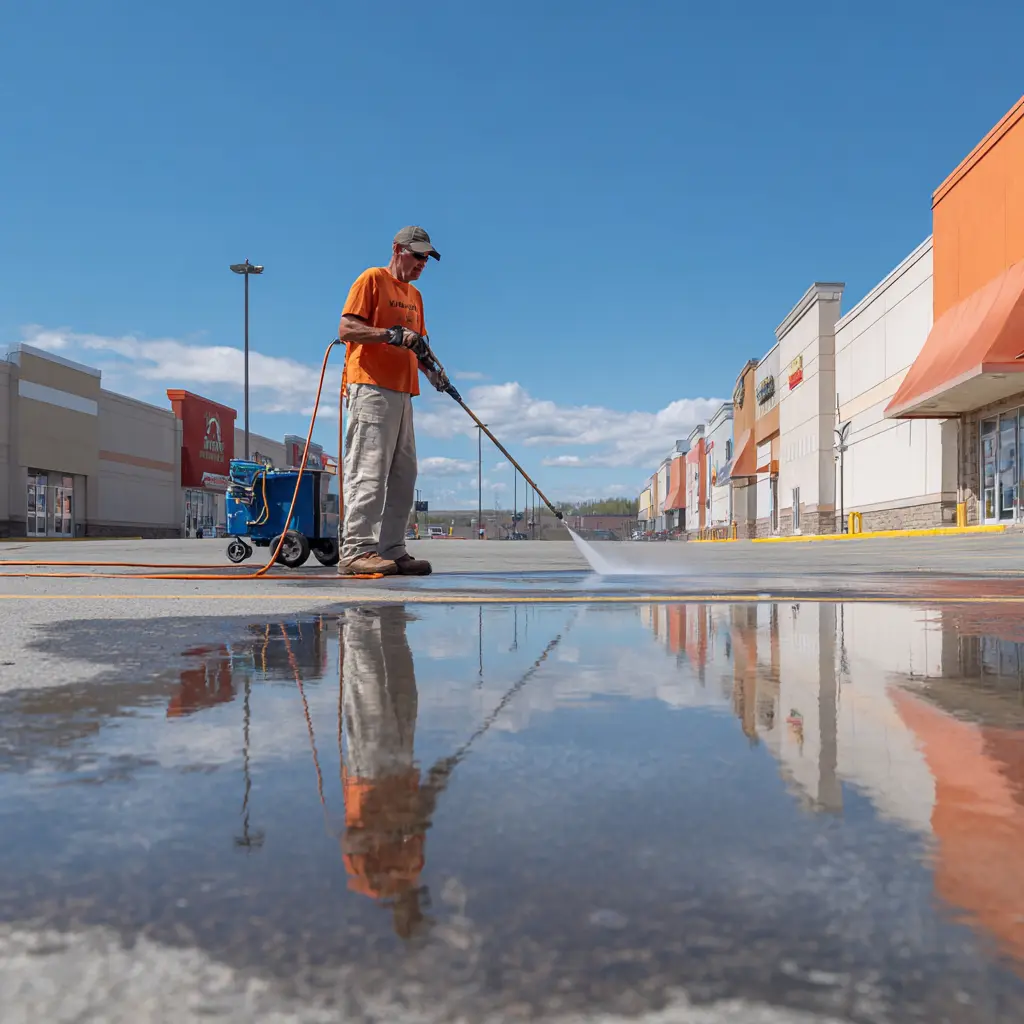 commercial power washing raleigh